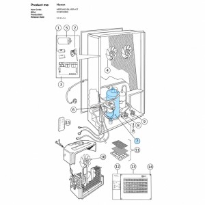 Compressor - Highly - Suits AirCommand Heron Q MK4 Air Conditioners