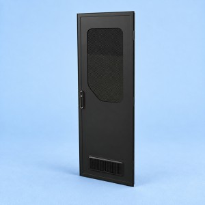 Coast 4-Point Caravan Door - Square Corners - 1750 x 622mm - Left-Hand Hinge - Black