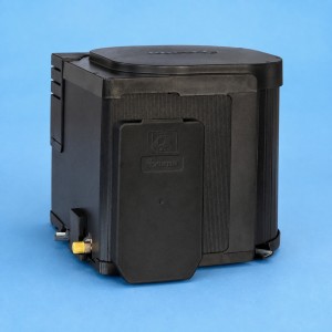 Truma UltraRapid Hot Water System - Gas / 240V - 14L - Black Cowl