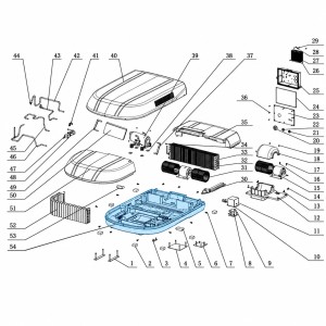 Base - Suits Dometic Ibis 4 Air Conditioners