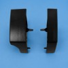 Lead Rail End Caps - Left & Right - Black - Suits Thule 5200 Awnings