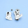 End Plate Assemblies - Left & Right - White - Suits Thule 6300 Awnings