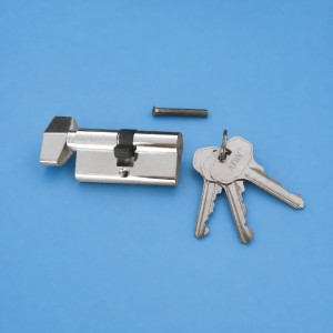 Door Lock Barrel & Key - Right-Hand Hinge - Suits Original-Style Aussie Traveller Caravan Doors