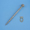 Supex Alloy Screw-In Peg & Guy Rope Clip - Medium / 200mm / 1 Only