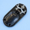 Outer Handle - Right-Hand Hinge - Suits Dometic CaraD-R100F Motorhome Entrance Doors