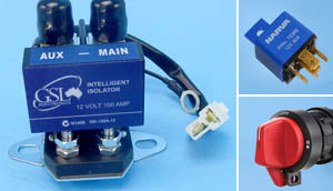 Show Battery Isolates & Switches