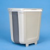 Supex Collapsible Rubbish Bin With Lid - Wall Mounted