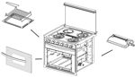 Show Stove & Oven Diagrams