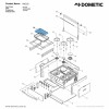 Grill Tray - Suits Dometic MC101 / MC102 Ovens