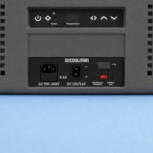 DC Socket Label - Rear - Suits myCOOLMAN Portable Fridges