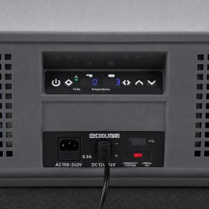 Control Panel Label - Dual-Zone - Suits myCOOLMAN 53L / 69L / 85L / 96L Portable Fridges