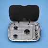 Thetford Argent MK3 Gas Cooktop - 3 Burner - Glass Lid - 570 x 470mm