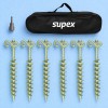 Supex Screw-In Sand Pegs - 40cm - 6 Pack