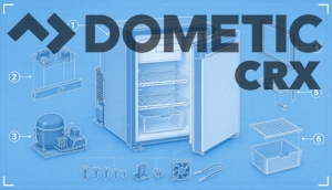 Show Dometic CRX Fridge Diagrams