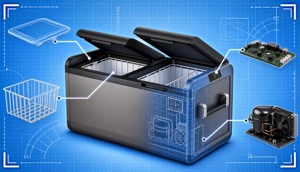Show Chest Fridge Diagrams