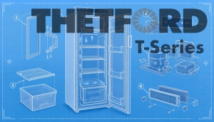 Show Thetford Compressor Fridge Diagrams