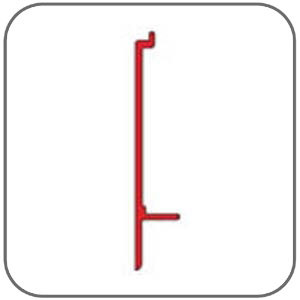 Fiamma F45 Awning Modular Mounting Bracket Component T - 80mm - Each