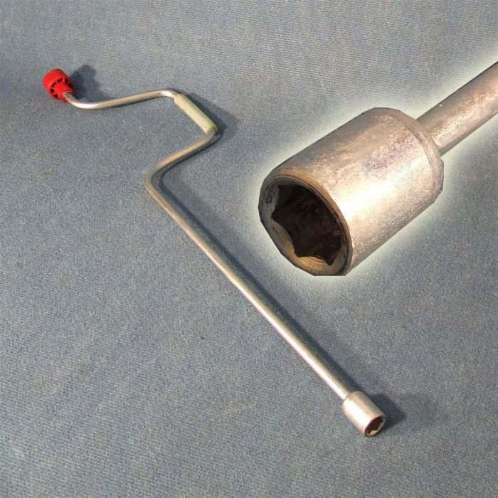 Winder Handle 800mm Suit Alko Hex Nut Legs Caravansplus