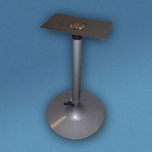 CaravansPlus Wineglass Table Leg, Grey, COMPLETE Tables, Legs