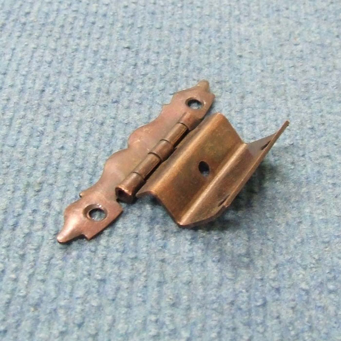 CaravansPlus Florentine Bronze Cupboard Hinge, OFFSET Hinges