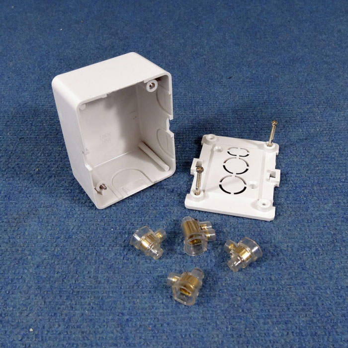 Junction Box, Large, 90mmx60mm CaravansPlus