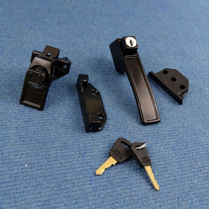 Panorama Door Lock - Complete - Black