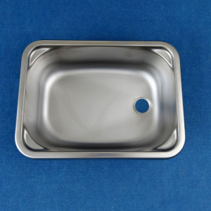 Dometic Smev Stainless Steel Sink / Basin - 380 x 280 x 145mm / 370 x 270mm Cut-Out