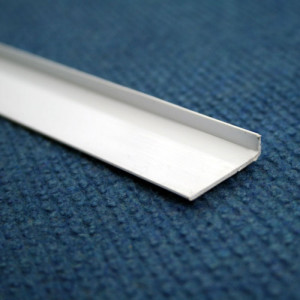 PVC Window Surround Moulding - White / 2400 x 25 x 6mm