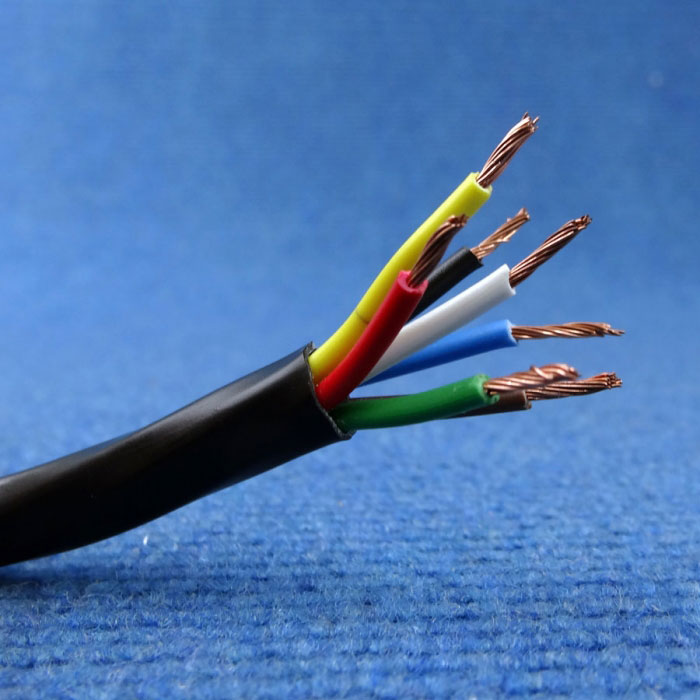 CaravansPlus: Auto Wire 7 Core, Medium Duty 2.5mm Cores, Per Metre