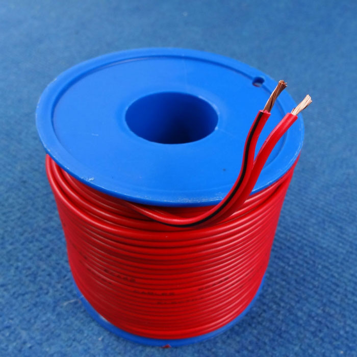 Auto Wire 4mm Twin With Tracer, 15amp, 30m Roll CaravansPlus