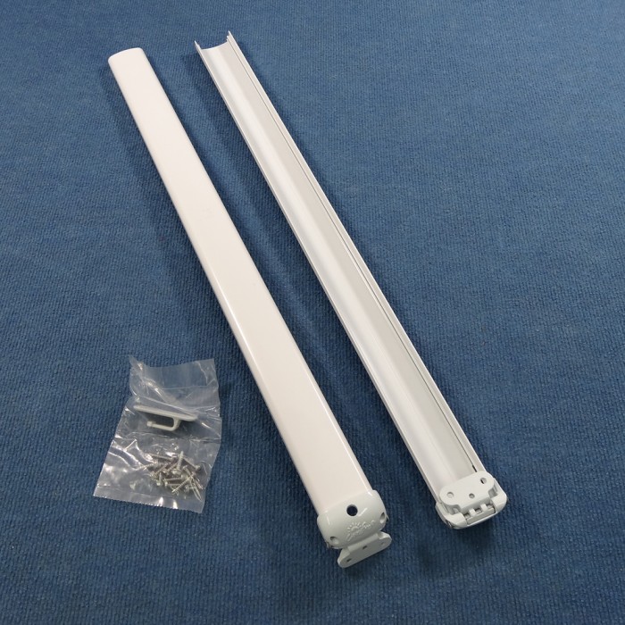 SL Window Awning Hardware, 460mm Extension , White | CaravansPlus