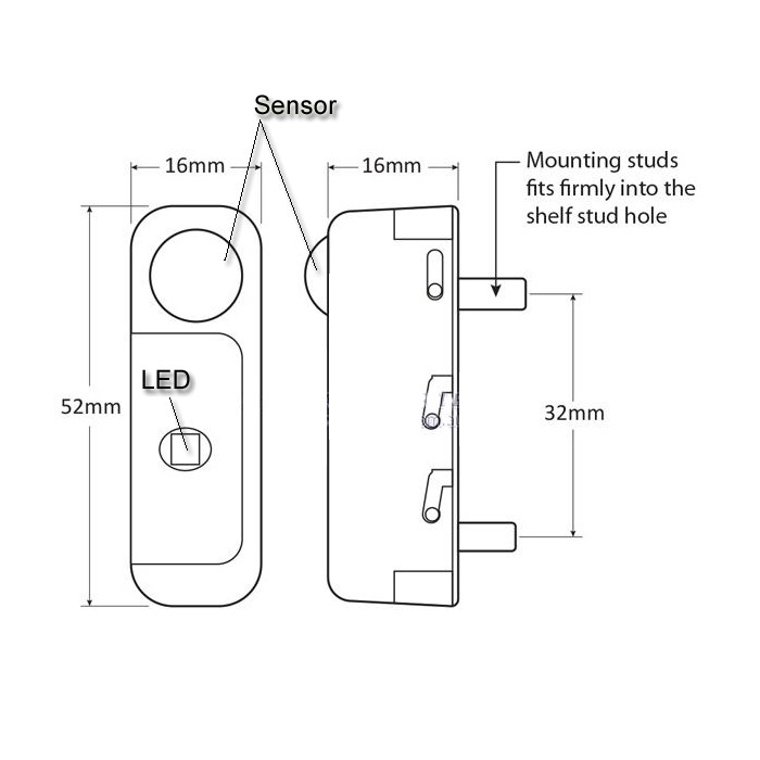 LED Internal Light with Motion..12 Lumens CaravansPlus