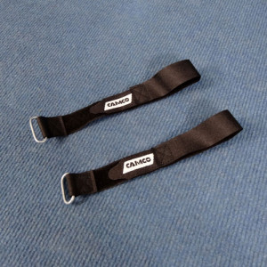 Replacement De-Flapper Straps - 335 x 25.4mm - 2 Pack - Suits Camco 42061 Awning De-Flappers