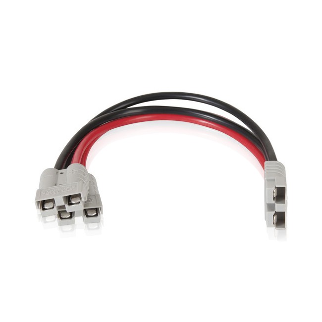 CaravansPlus | Anderson 50A Splitter - 8 Gauge - Red & Black l i electrical plan review 