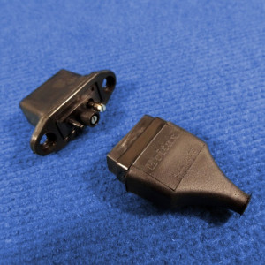 Britax Flush-Mount Two-Pin Plug & Socket - 20A - Suits Chescold Fridges