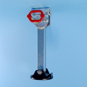 AL-KO Drop-Down Stabiliser Leg - Zinc / 590mm