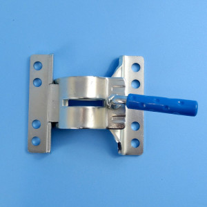 ARK Eight-Hole Bolt-On Jockey Wheel Clamp - Suits 50mm Shafts
