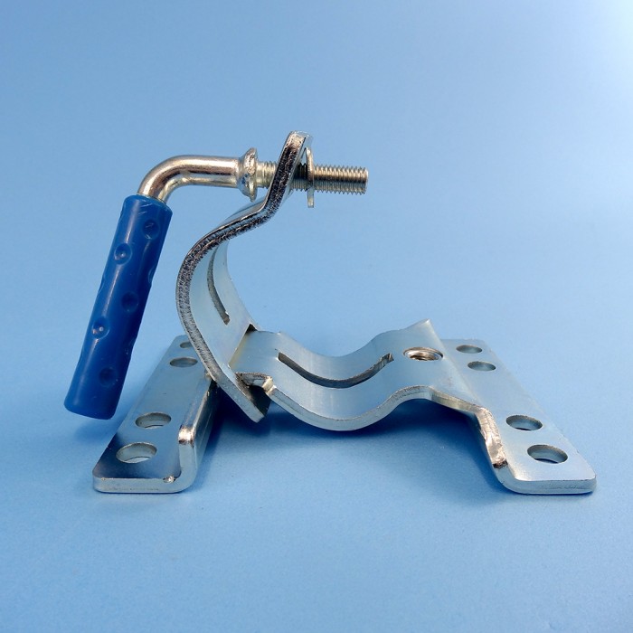 ARK Jockey Wheel Clamp Eight Hole Bolton, FCL8 CaravansPlus