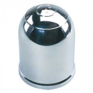 Tow Ball Cover - Clip-On / Chrome - Suits 47.63mm / 50mm Tow Balls