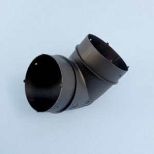 Truma 90-Degree Duct Elbow - Suits 65mm / 72mm Ducting