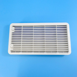 Dometic Large Fridge Wall Vent - White - 490 x 249mm Cut-Out - Suits Fridges Over 100L