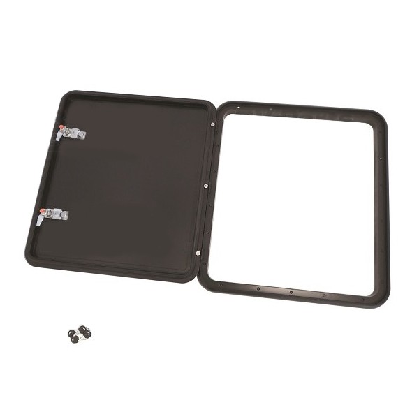 Coast To Coast 600-00022 Black RV Access Door Hatch - 2 415 X 681 (40" X 50" Approx)