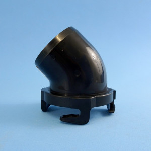Angled Sewer Hose Adaptor - 75mm - Suits Valterra Sewer Systems