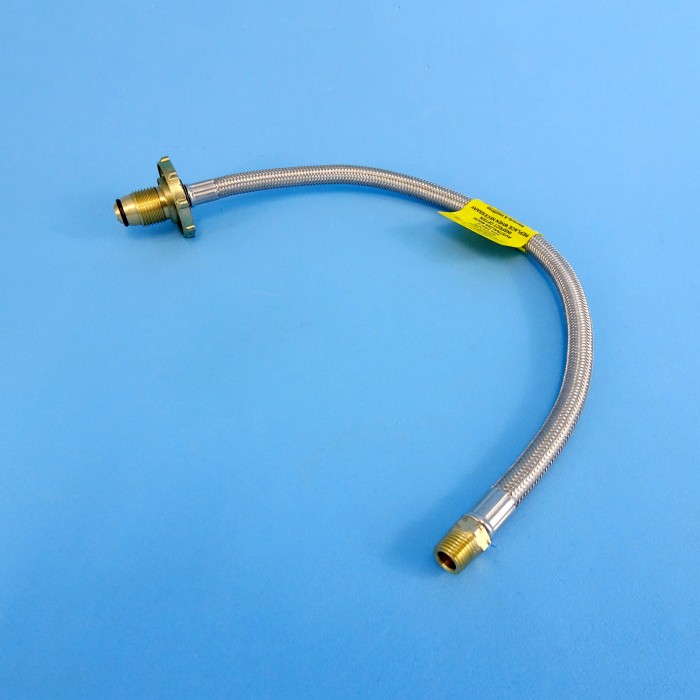 Gas Hose Flexible Pigtails 450mm W..Single Cylinder