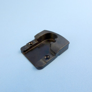 Striker Plate - Black - Suits Trimatic Door Locks