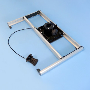 Single-Lock Tabletop Sliding Mechanism - Suits 43-50mm Wineglass Table Legs