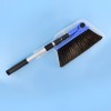 Camco Adjustable Broom with Clip On Dust Pan