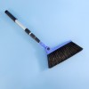 Push button to rotate broom head