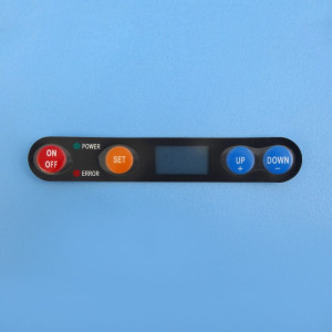 Control Panel Membrane - Version B - Suits Waeco CF Portable Fridges
