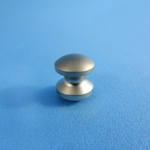 Push Button - Nickel / 16mm - Suits Hafele Mini Catches